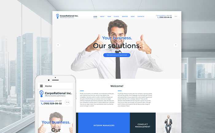 Business Bootstrap Template
